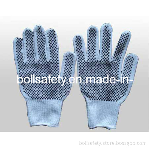 10gague Nylon Anti-Slip DOT Glove (BLG7006)